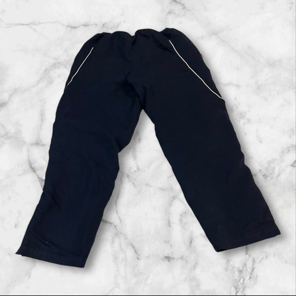 Reebok Vintage Trackpants Baggy Nylon Stoff aus Regenjacke S 178
