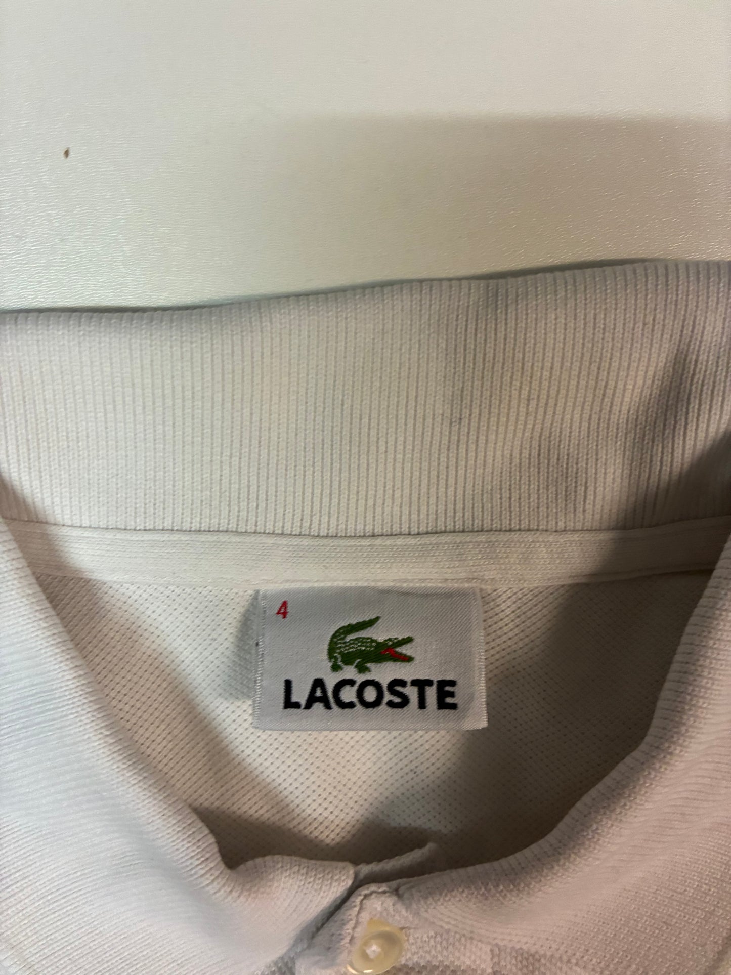 Vintage Lacoste Polo Shirt S 6068