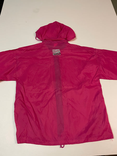 Adidas Vintage Trackjacket Nylon Stoff aus Regenjacke S 123