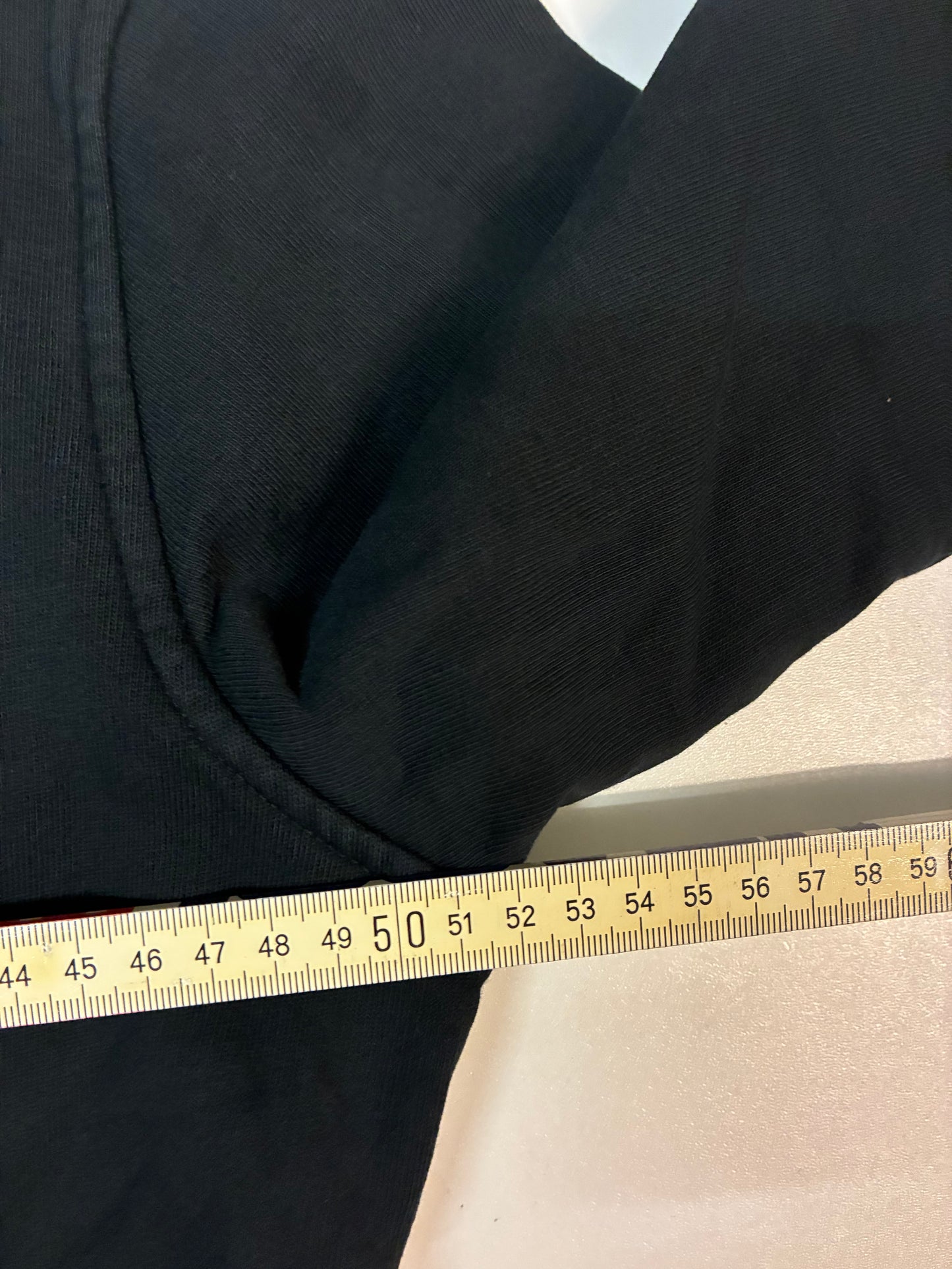 Vintage Lacoste Hoodie M fit S schwarz 6092