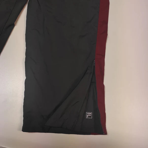 Fila Trackpants Vintage Nylon Stoff aus Regenjacke L (XXL fit L) 291