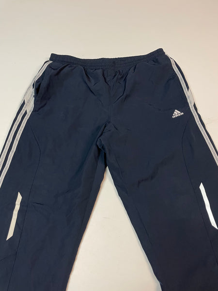 Adidas Vintage Trackpants Baggy Nylon Stoff aus Regenjacke M 120