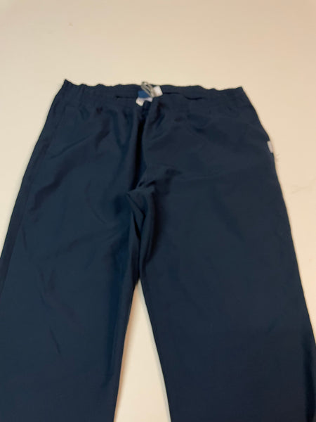Reebok Vintage Trackpants Baggy Nylon Stoff aus Regenjacke Bund beschädigt XL 229