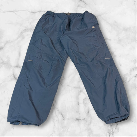 Starter Vintage Trackpants Baggy Nylon Stoff aus Regenjacke XL  140