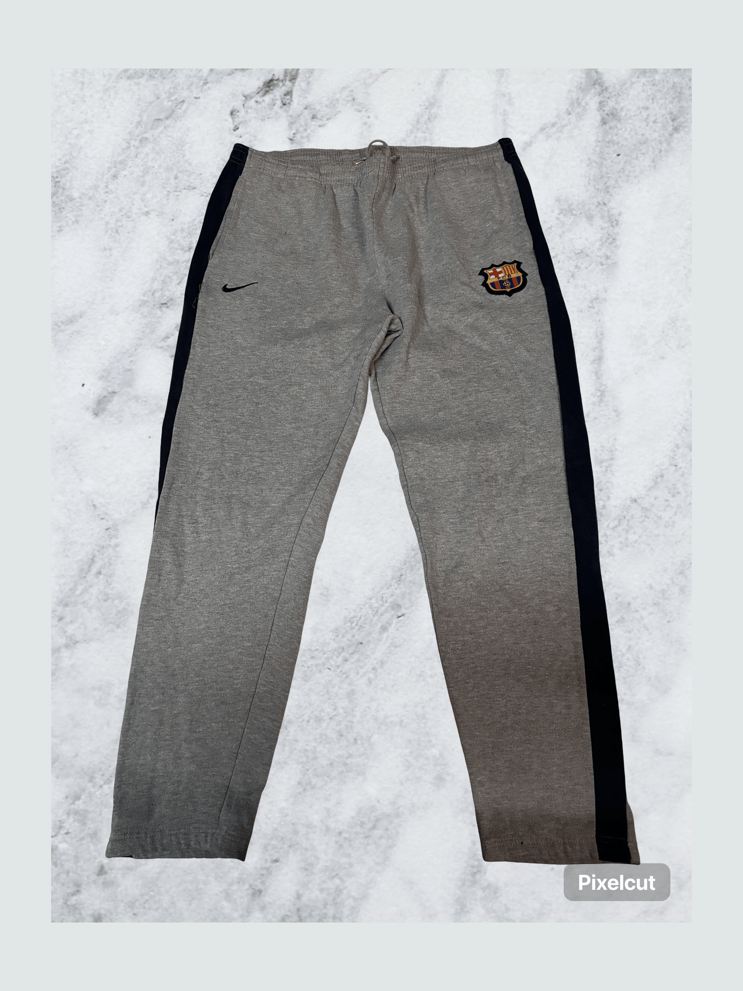 Vintage Nike Barca Trackpants XL fit S 6285