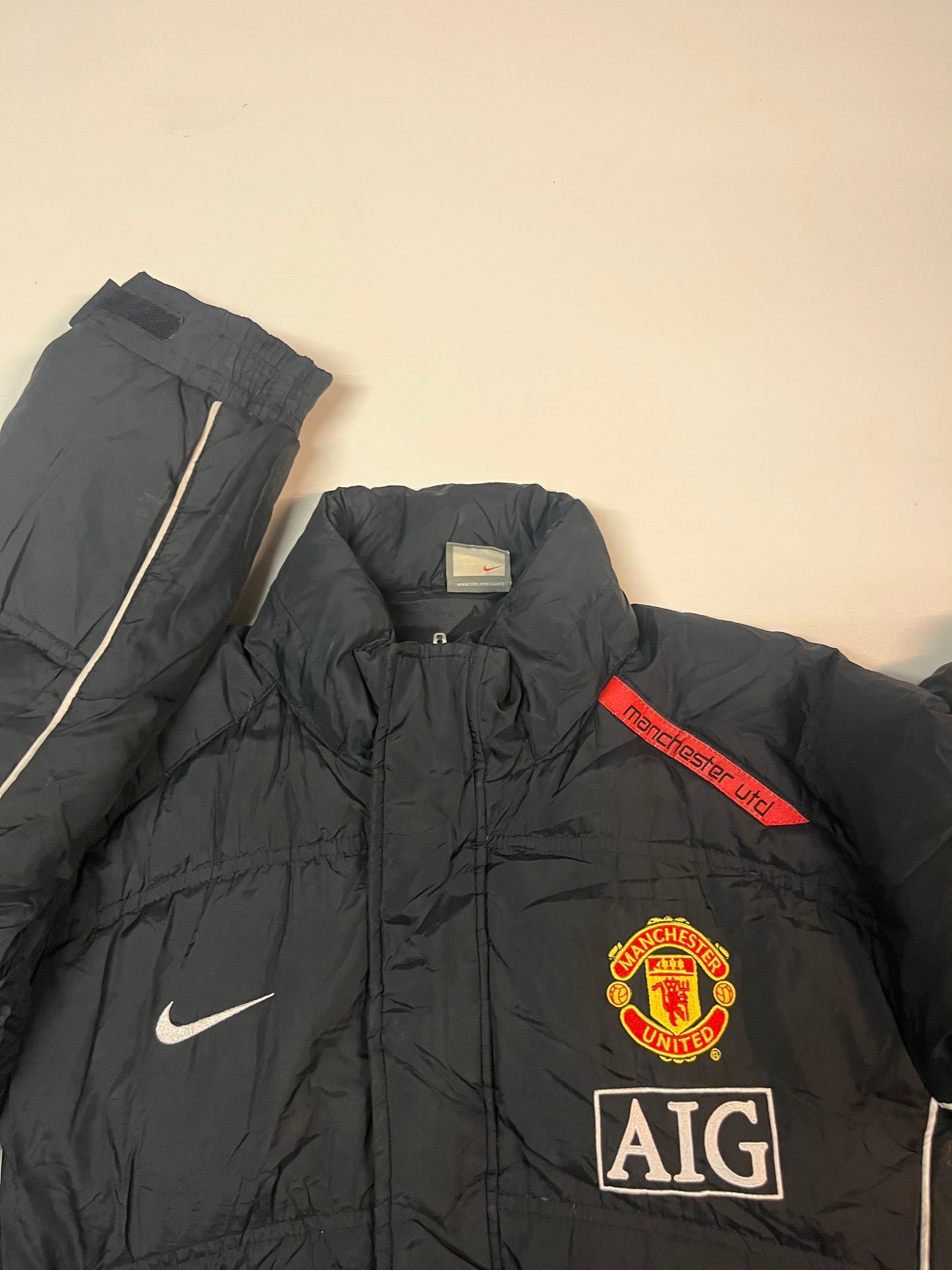 Vintage Nike X Manchester Winterjacke XS fit L 4996