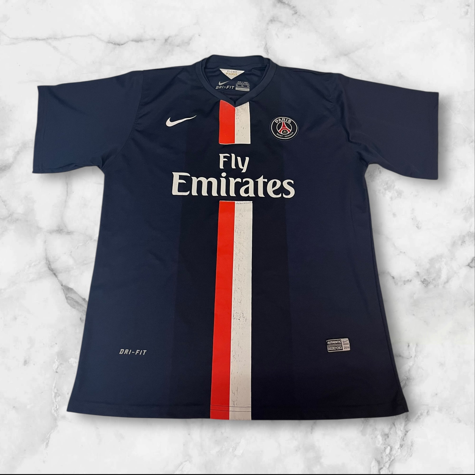 Vintage Nike Paris Saint Germain Tshirt XL 2178