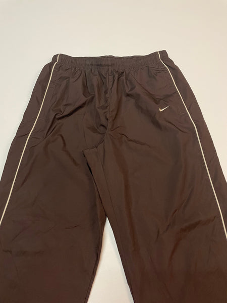 Nike Vintage Trackpants Baggy Nylon Stoff aus Regenjacke #9361 Gr L