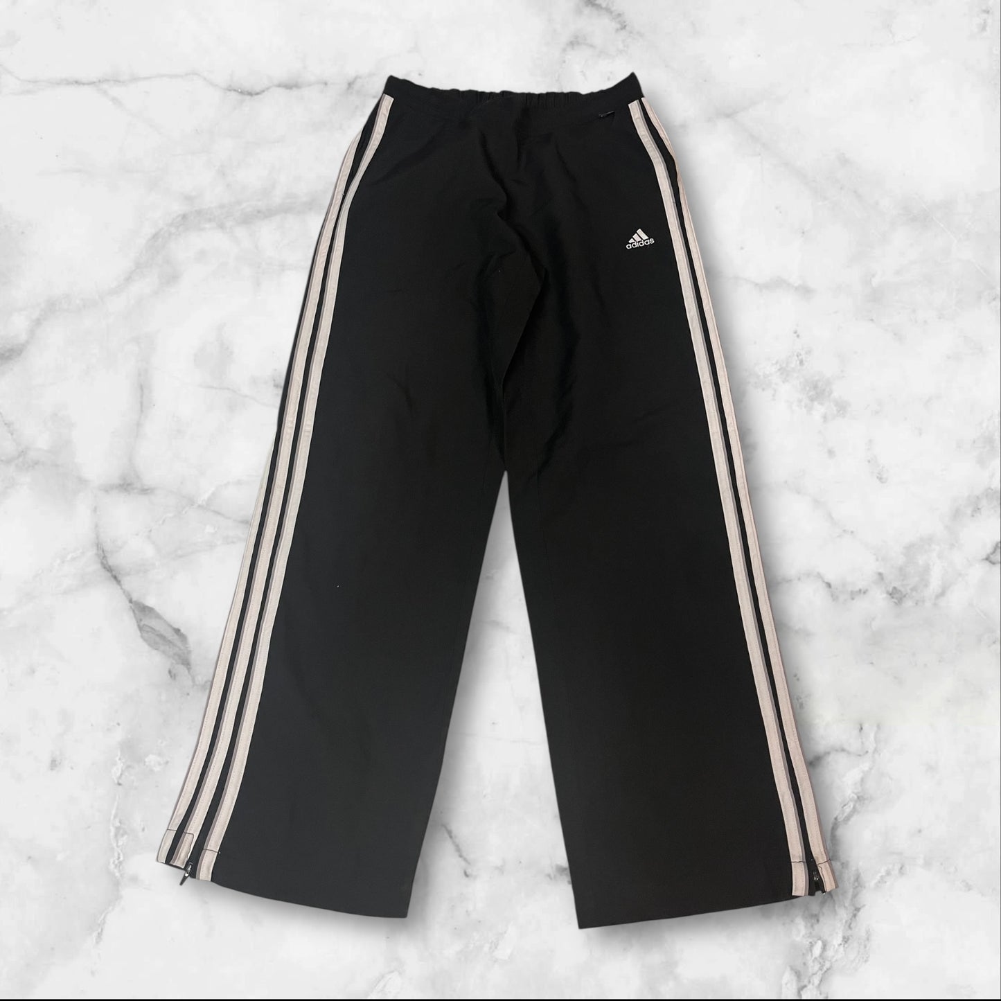 Damen Adidas Vintage Trackpants S Baggy 3423