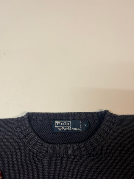 Vintage Polo Ralph Lauren Pullover XL fit M 520( Flecken)