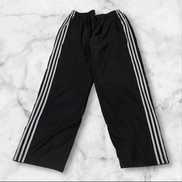 Adidas Vintage Trackpants Baggy Nylon Stoff aus Regenjacke XL 222