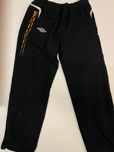 Umbro Vintage Trackpants Baggy Nylon Stoff aus Regenjacke #8811 Gr M