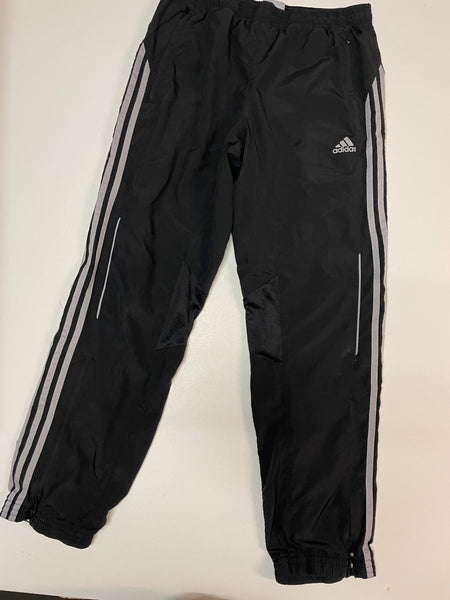 Adidas Vintage Trackpants Baggy Nylon Stoff aus Regenjacke #8793 Gr S