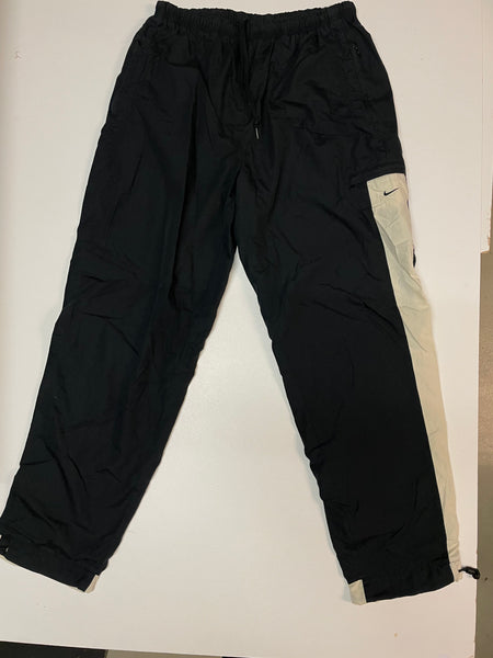 Nike Vintage Trackpants Baggy Nylon Stoff aus Regenjacke #8799 GrM