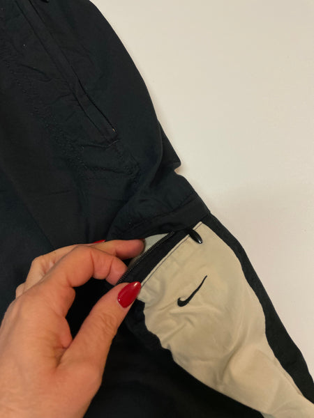 Nike Vintage Trackpants Baggy Nylon Stoff aus Regenjacke #8799 GrM