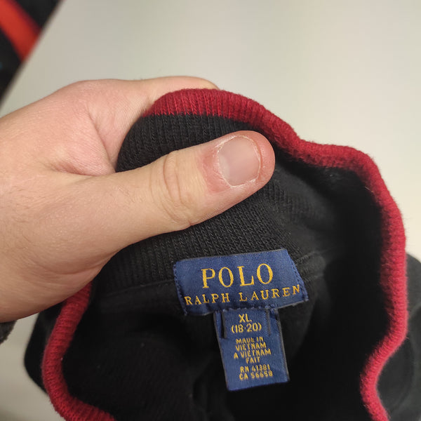 Ralph Lauren Vintage 3/4 Zip M (Kids XL fit M) #9050