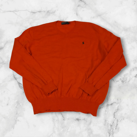 Ralph Lauren Vintage Pullover Merinowolle XL 1027