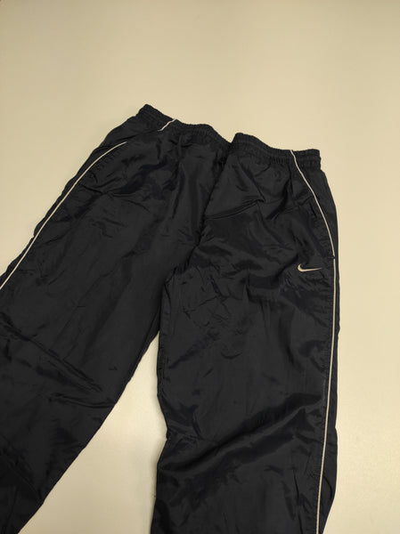 Nike Trackpants Vintage Baggy XS Reflective nylon stoff aus Regenjacke #1223