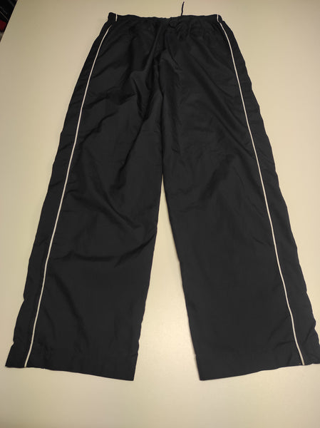 Nike Trackpants Vintage Baggy Nylon Stoff aus Regenjacke L #608