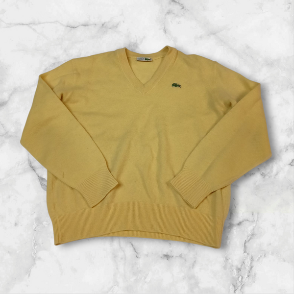 Lacoste Vintage Pullover M 994 60%Wolle