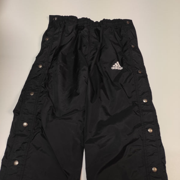 Adidas Vintage Trackpants S Baggy Stoff aus Regenjacke #7996