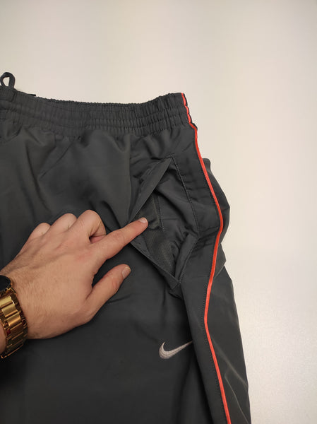 Nike Trackpants Vintage Baggy L -XL nylon Stoff aus Regenjacke 1212