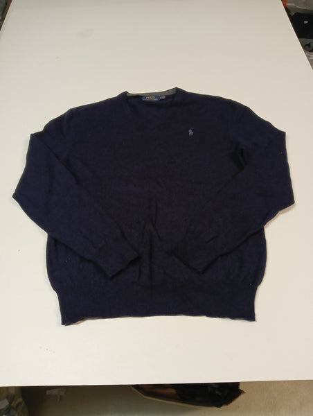 Ralph Lauren Vintage Pullover L Merinowolle