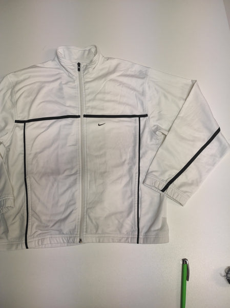 Nike Vintage Trackjacket M White #9648