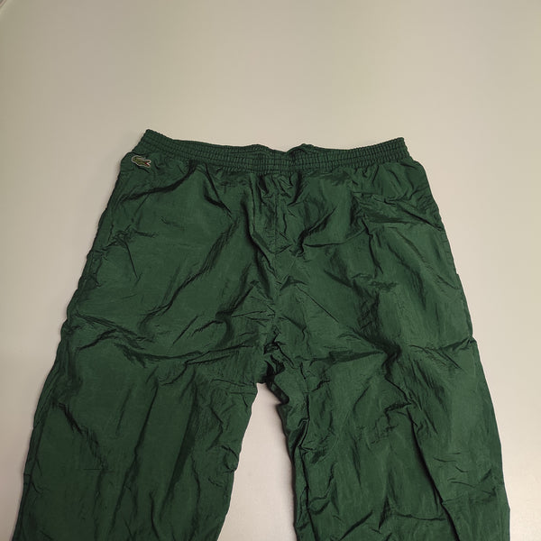 Lacoste Vintage Trackpants Baggy Nylon Stoff aus Regenjacke #9044 Gr S