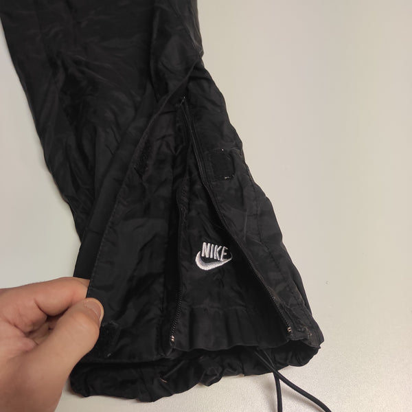 Nike Trackpants Vintage Baggy M Nylon Stoff aus Regenjacke #9110