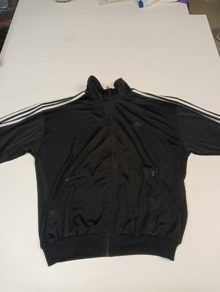 Adidas Vintage Trackjacket Nylon Stoff aus Regenjacke L 997