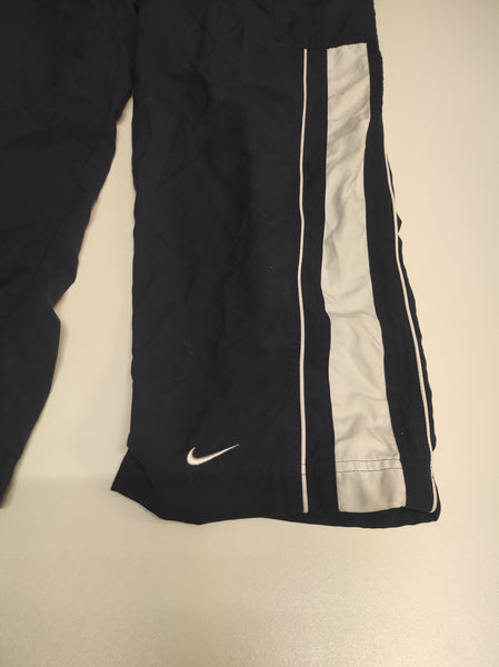 Nike Trackpants Vintage Baggy M Nylon Stoff aus Regenjacke #9177 Reflective