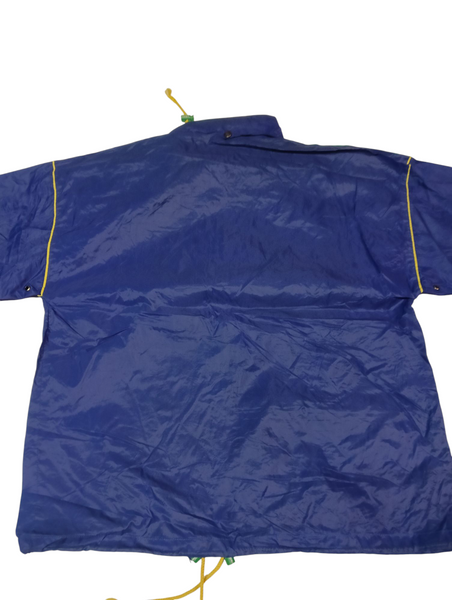 Adidas Vintage Trackjacket Nylon Stoff aus Regenjacke L 1165