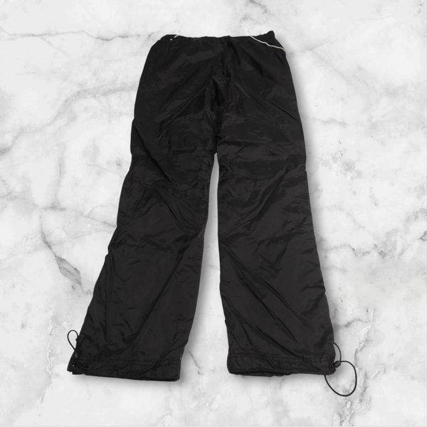 Nike Trackpants L Vintage  Baggy Nylon Stoff aus Regenjacke #1152