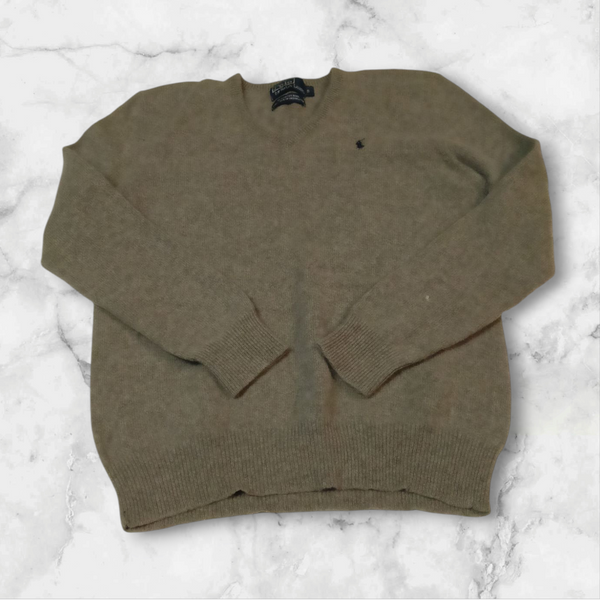 Ralph Lauren Vintage Pullover Lammwolle S 1032