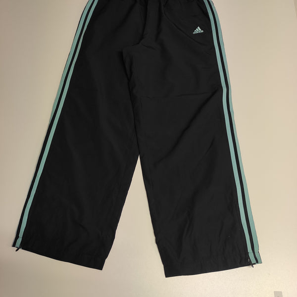 Adidas Vintage Trackpants Baggy XS Nylon Stoff aus Regenjacke #8743