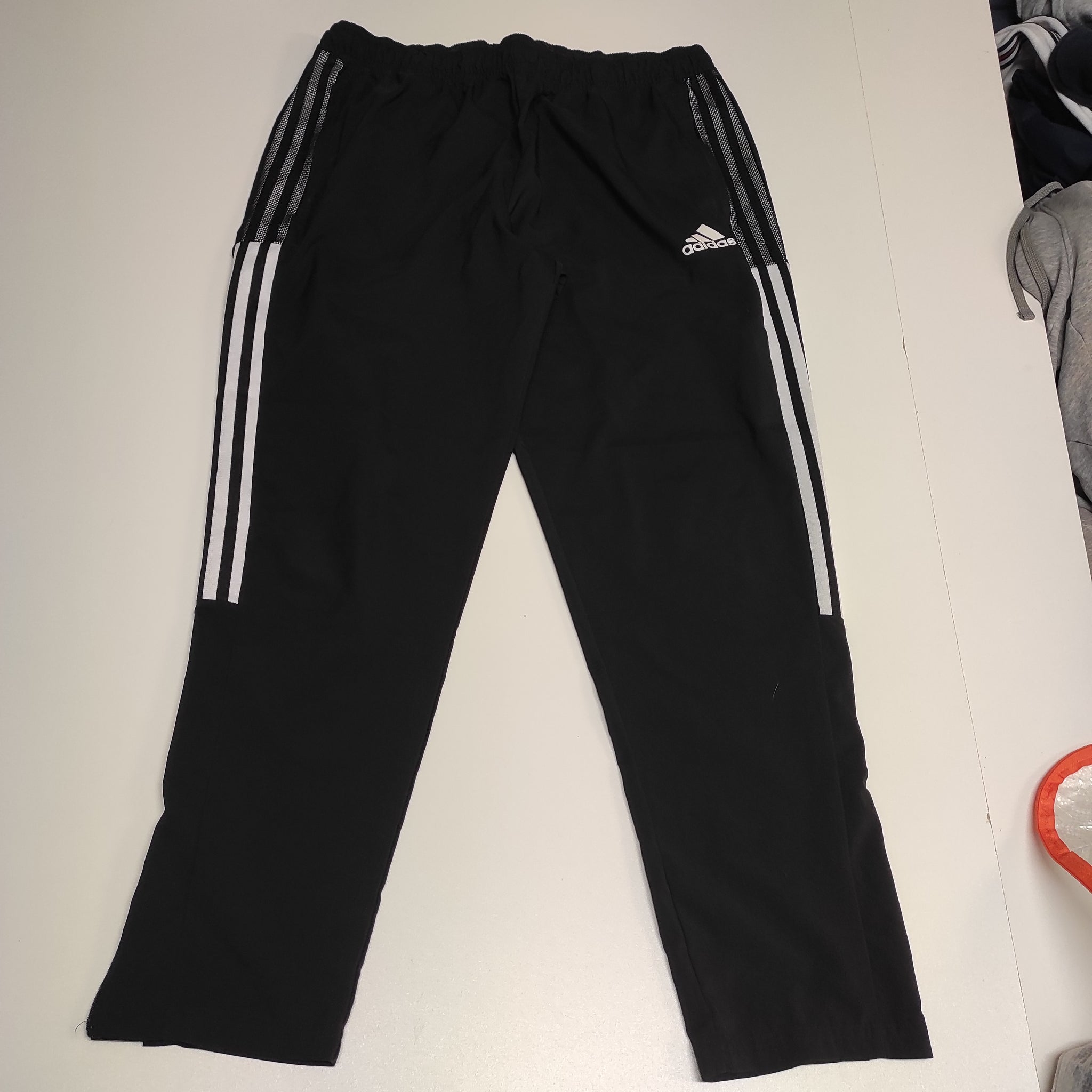 Adidas Vintage Trackpants M Nylon Stoff aus Regenjacke #8550