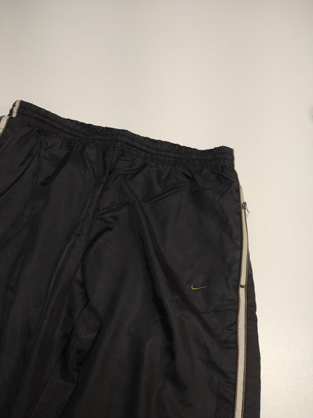 Nike Trackpants Vintage Baggy L Nylon Stoff aus Regenjacke #1219