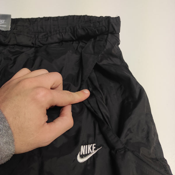 Nike Trackpants Vintage Baggy M Nylon Stoff aus Regenjacke #9110