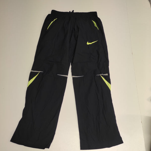 Nike Trackpants Vintage S Baggy Nylon Stoff aus Regenjacke #8519