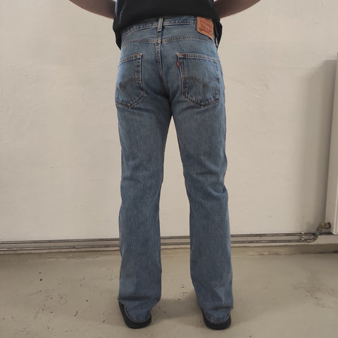 Levis vintage Jeans Baggy 33/34 7900 Model ist 178cm groß