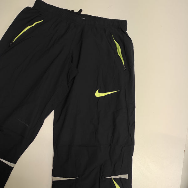 Nike Trackpants Vintage S Baggy Nylon Stoff aus Regenjacke #8519