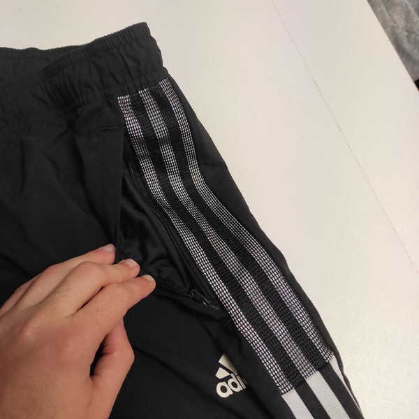 Adidas Vintage Trackpants M Nylon Stoff aus Regenjacke #8550