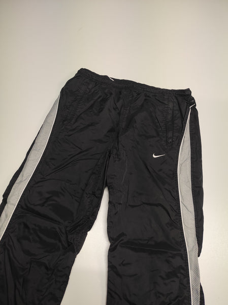Nike Trackpants L Vintage  Baggy Nylon Stoff aus Regenjacke #1152