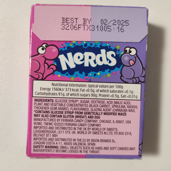 Nerds - Grape and Strawberry 46,7g