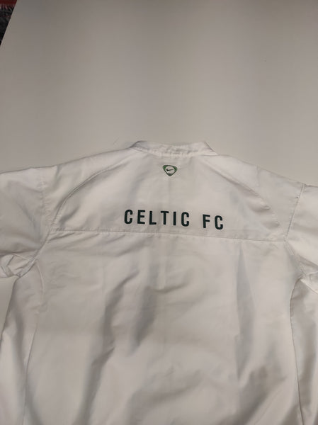 Nike x Celtic Glasgow Vintage White Trackjacket L #9577