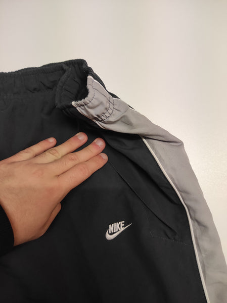 Nike Trackpants Vintage Baggy Nylon Stoff aus Regenjacke XL - XXL