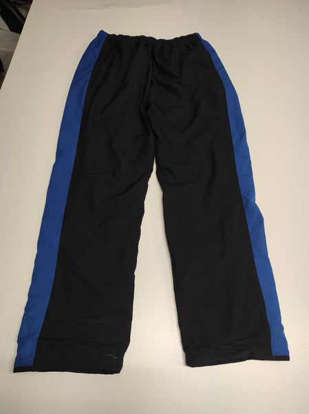 Nike Trackpants Vintage Baggy Nylon stoff aus Regenjacke Blue stripes #9847 (Gr XL Fit M - L)