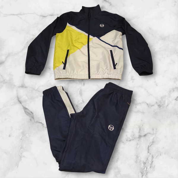 Sergio Tacchini Vintage Tracksuit S Navy #9118