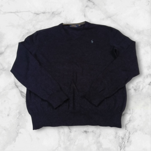 Ralph Lauren Vintage Pullover XL Merinowolle 1026